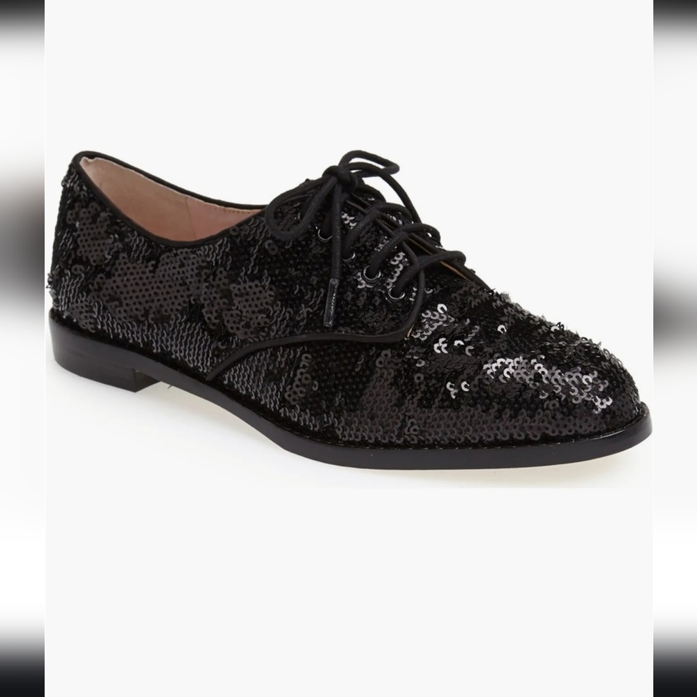 Kate Spade Sequin Oxford Sz 8.5